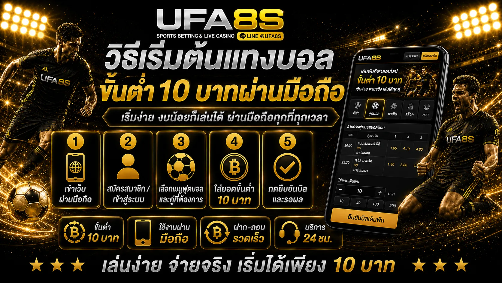 แทงบอล 10 บาท